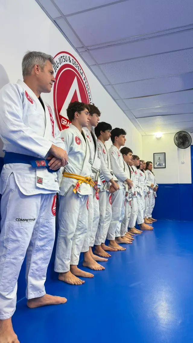 Turma Juniores da Gracie Barra Novo Leblon